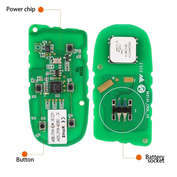 AUTEL IKEYCL005AL Fit for Chrysler Independent Universal Smart Key 5 Buttons - Picture 3 of 5